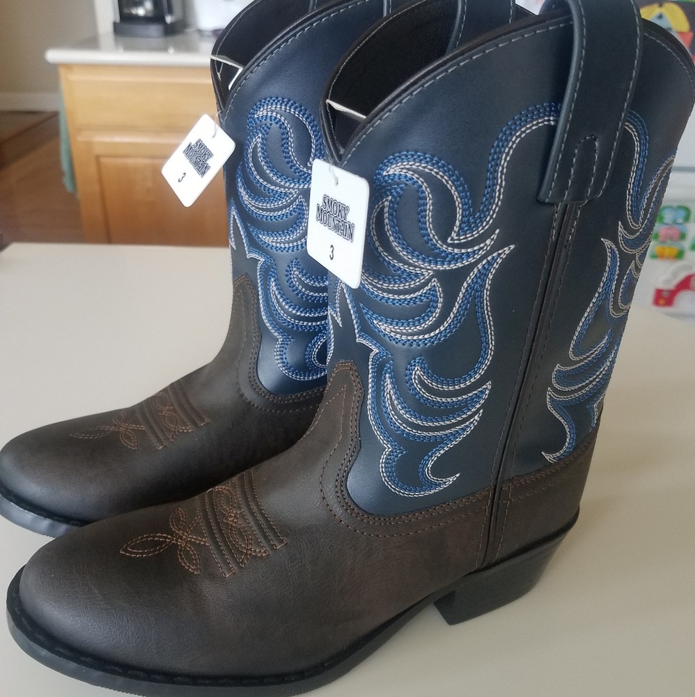 Smoky Mountain Boys Boots size 3